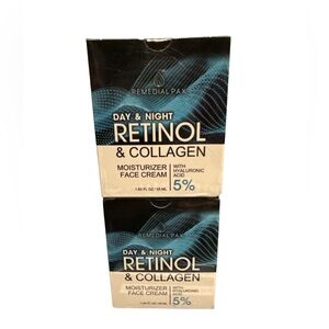 Remedial Pax Retinol & Collagen Face Cream Bundle of 2 Exp 5/27